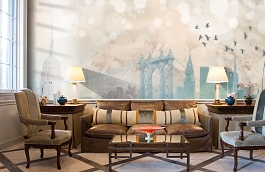 Обои P230501-0 фото в интерьере кабинета превью