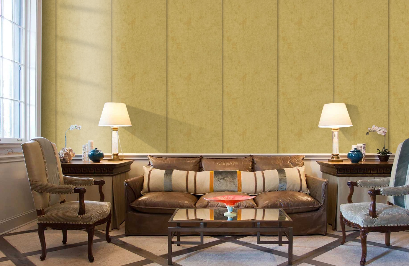 Обои 48469 фото в интерьере кабинета