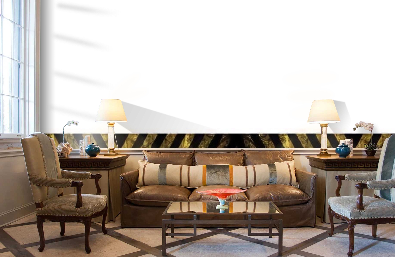 Обои SL 14 602 1,2*5 фото в интерьере кабинета Обои SL 14 602 1,2*5 фото в интерьере кабинета