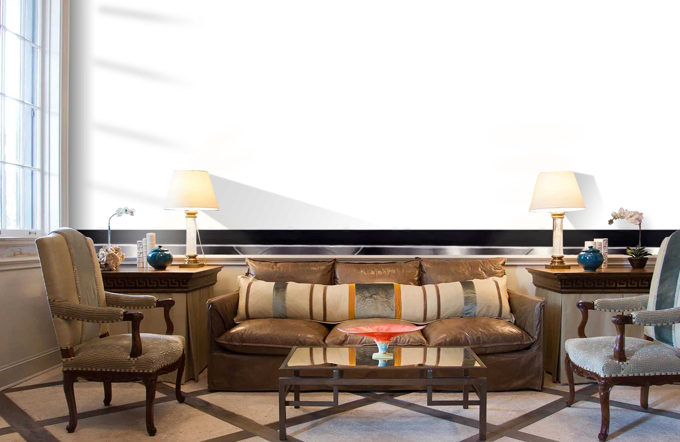 Обои SL 14 605 1,40*5 фото в интерьере кабинета Обои SL 14 605 1,40*5 фото в интерьере кабинета