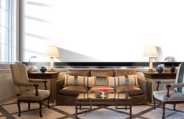 Обои SL 14 605 1,40*5 фото в интерьере кабинета превью