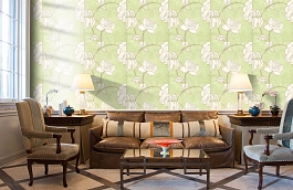 Обои 62-65840 фото в интерьере кабинета превью