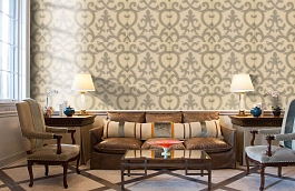 Обои 62-65860 фото в интерьере кабинета превью