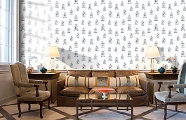 Обои 72114 фото в интерьере кабинета превью