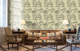 Обои Ark Sand фото в интерьере кабинета превью