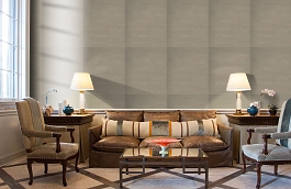 Обои Autograph Linen фото в интерьере кабинета превью