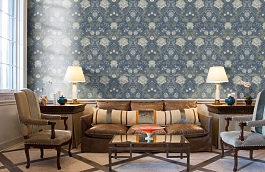 Обои KT20102 фото в интерьере кабинета превью