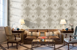 Обои PV00204 фото в интерьере кабинета превью