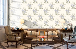 Обои 100/12057 фото в интерьере кабинета превью