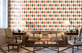 Обои 103/2006 фото в интерьере кабинета превью