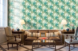 Обои 105/8037 фото в интерьере кабинета превью