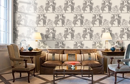 Обои 109/8037 фото в интерьере кабинета превью