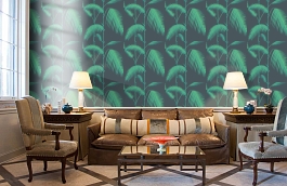 Обои 112/2007 фото в интерьере кабинета превью