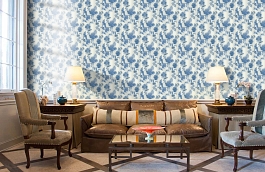 Обои 113/8022 фото в интерьере кабинета превью