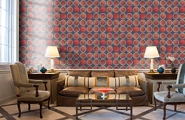 Обои 114-24046 фото в интерьере кабинета превью