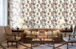 Обои 115/14043 фото в интерьере кабинета превью