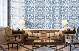 Обои 115/2007 фото в интерьере кабинета превью