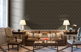 Обои 116-10039 фото в интерьере кабинета превью