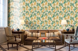 Обои 117-6018 фото в интерьере кабинета превью