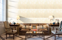 Обои 221C-01 фото в интерьере кабинета превью