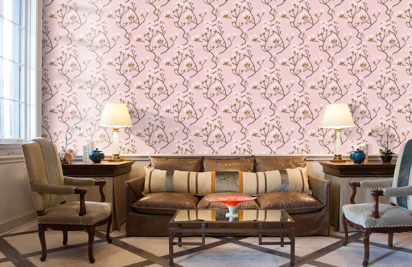 Обои 72-3009 фото в интерьере кабинета Обои 72-3009 фото в интерьере кабинета