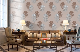 Обои 77/2007 фото в интерьере кабинета превью