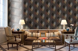 Обои 77/4012 фото в интерьере кабинета превью