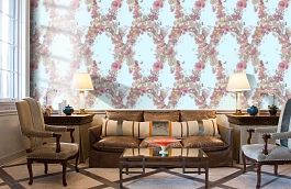 Обои 77/6022 фото в интерьере кабинета превью