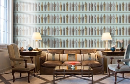 Обои 97/12038 фото в интерьере кабинета превью