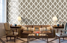 Обои CCE130135 фото в интерьере кабинета превью