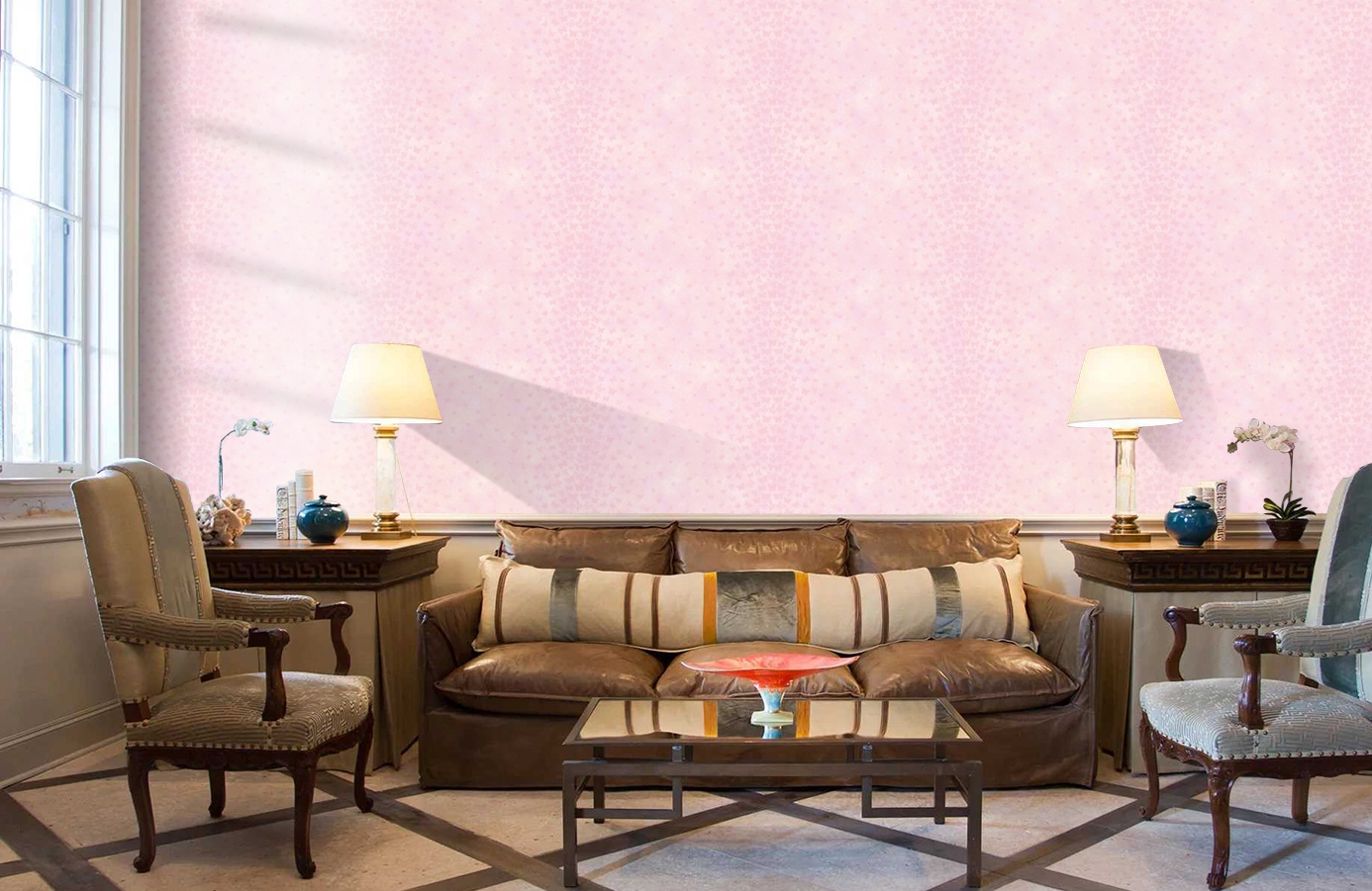 Обои TOT47252 фото в интерьере кабинета