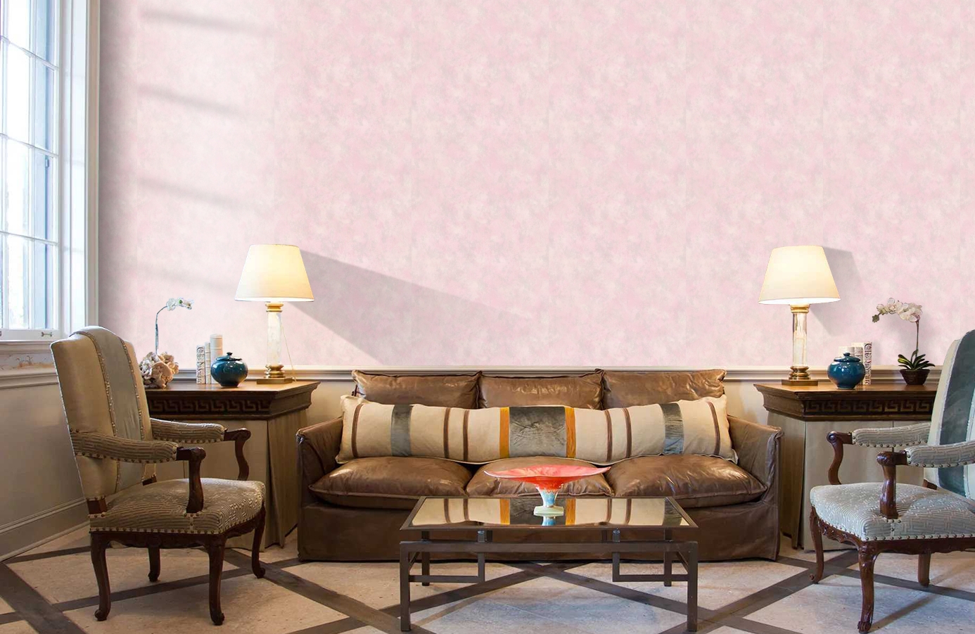 Обои TOT47355 фото в интерьере кабинета