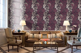 Обои W0002-01 фото в интерьере кабинета превью