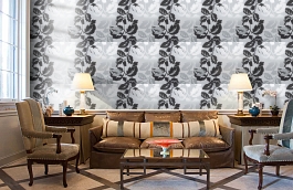 Обои W0002-02 фото в интерьере кабинета превью