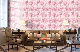 Обои W0037-09 фото в интерьере кабинета превью