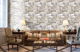 Обои HT17122 фото в интерьере кабинета превью