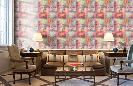 Обои WU17634 фото в интерьере кабинета превью