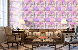 Обои WU17635 фото в интерьере кабинета превью