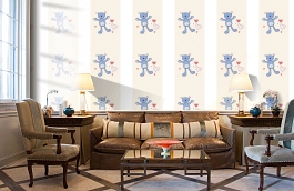 Обои YH-17963 фото в интерьере кабинета превью