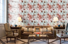 Обои TRO103 фото в интерьере кабинета превью