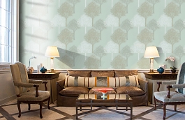 Обои 110097 фото в интерьере кабинета превью