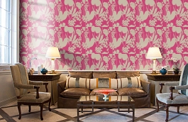 Обои 111048 фото в интерьере кабинета превью