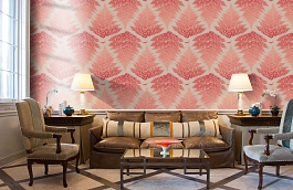 Обои 111381 фото в интерьере кабинета превью