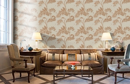 Обои 111724 фото в интерьере кабинета превью