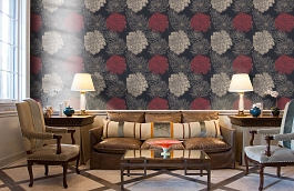 Обои 30479 фото в интерьере кабинета превью