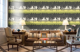 Обои 35623 фото в интерьере кабинета превью