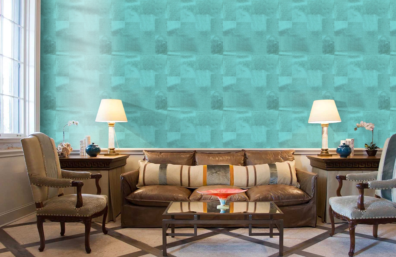 Обои 35801 фото в интерьере кабинета