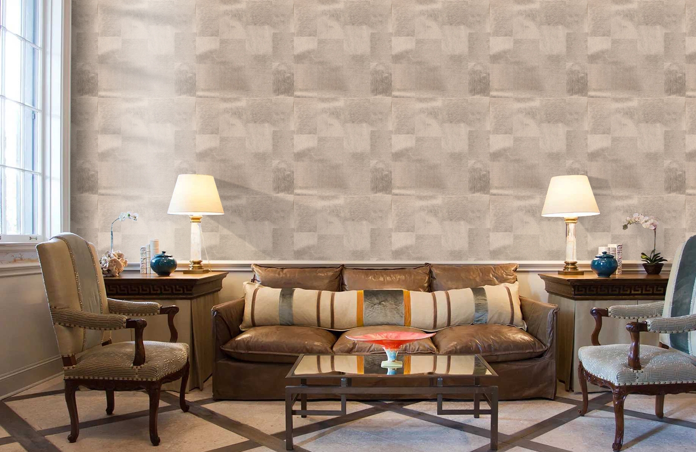 Обои 35802 фото в интерьере кабинета