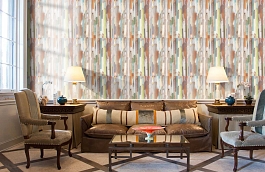 Обои 5007-1 фото в интерьере кабинета превью