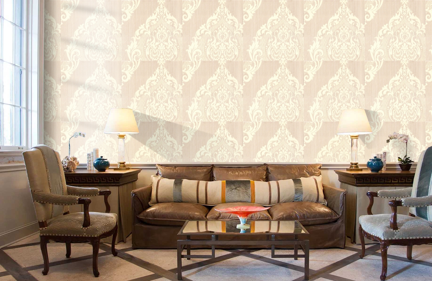 Обои 5109 фото в интерьере кабинета